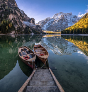 Wunschmotiv Grußkarte - Südtirol Im Herbst oder mit Eigenem Foto