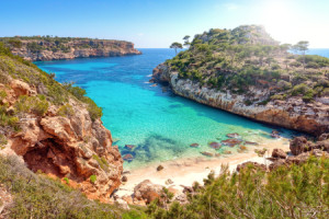 Wunschmotiv auf Grußkarte - Mallorca - Calo Des Moro oder mit Eigen...