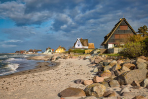 Bild auf Grußkarte - Ostsee - Heiligenhafen Graswarder oder mit Eig...