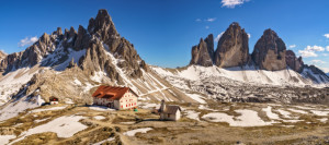Foto auf Grußkarte - Drei Zinnen Südtirol oder mit Eigenem Foto