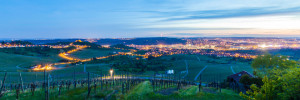 Bild auf Grußkarte - Blick Vom Kappelberg Über Stuttgart oder mit E...