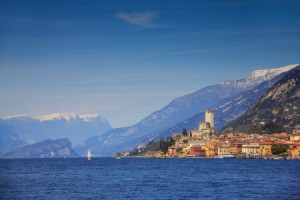 Bild auf Grußkarte - Malcesine Am Gardasee oder mit Eigenem Foto