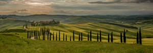 Wunschmotiv als Grußkarte - Landgut In Der Crete Senesi - Toskana o...