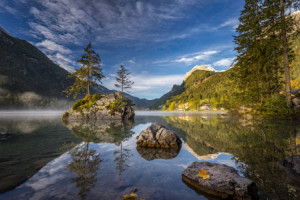 Wunschbild als Grußkarte - Hintersee oder mit Eigenem Foto