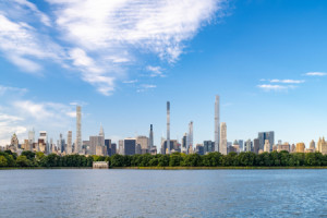 Wunschmotiv als Grußkarte - Central Park Skyline In New York City o...