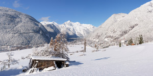 Motiv Grußkarte - Winter Im Tiroler Oberland Außerfern oder mit Eig...