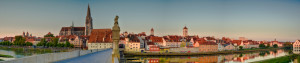 Fotos Grußkarte - Regensburg An Der Donau oder mit Eigenem Foto
