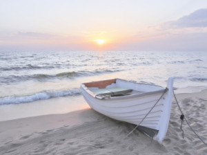 Fotos Grußkarte - Sonnenaufgang Am Meer oder mit Eigenem Foto