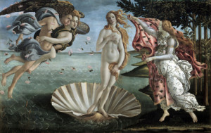 Grußkarte - Birth Of Venus Botticelli C 1482 oder mit Eigenem Foto