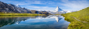 Foto Grußkarte - Stellisee Und Matterhorn - Schweizer Alpen oder mi...