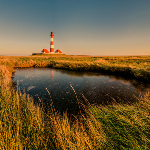 Bild Kissen - Westerhever Leuchtturm oder mit Eigenem Foto