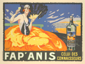 Motiv Kissen - Fap Anis By Henri Delval - 1930 oder mit Eigenem Foto