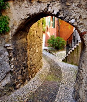 Motiv als Kissen - Altstadt oder mit Eigenem Foto