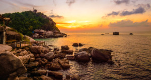Wunschmotiv Kissen - Sonnenuntergang Am Meer oder mit Eigenem Foto