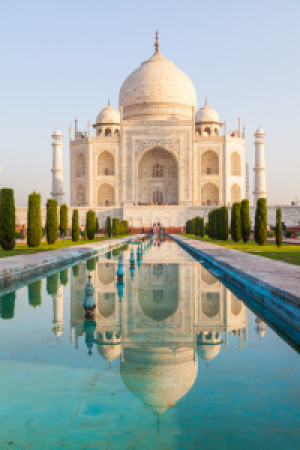 Wunschbild Kissen - Taj Mahal In Indien oder mit Eigenem Foto