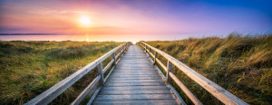 Motiv auf Kissen - Dünen Panorama Am Strand oder mit Eigenem Foto