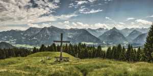 Wunschmotiv auf Kissen - Gaisberg Bei Oberstdorf oder mit Eigenem Foto