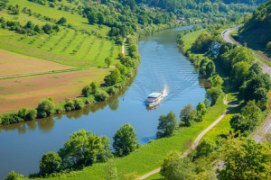 Wunschmotiv auf Kissen - Schifffahrt Auf Dem Neckar oder mit Eigene...