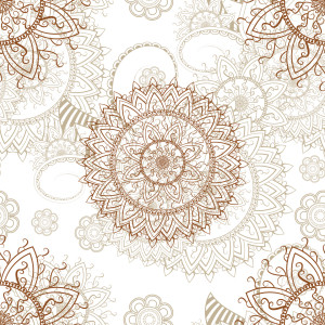 Bilder Label - Orientalisches Mandala oder mit Eigenem Foto