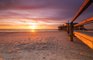Fotos Labeldruck - St Peter-Ording Im Sonnenuntergang oder mit Eige...
