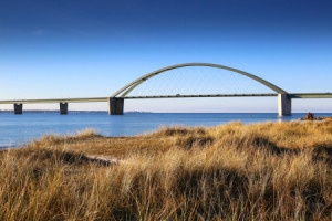 Wunschbild Label - Fehmarnsundbrücke oder mit Eigenem Foto