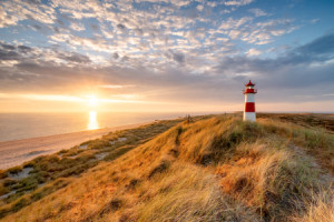 Motiv Labeldruck - Leuchtturm List Ost Auf Sylt oder mit Eigenem Foto