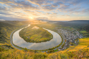 Wunschbild auf Labeldruck - Moselschleife Bei Bremm oder mit Eigene...