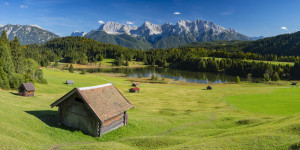 Wunschbild auf Label - Geroldsee Und Karwendel oder mit Eigenem Foto