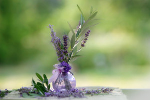Wunschbild als Sticker - Lavendel Sommer Potpourri oder mit Eigenem...