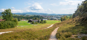 Motiv Label - Viechtach Am Großen Pfahl oder mit Eigenem Foto