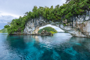 Wunschmotiv als Klebefolie - Natural Arch In Palau oder mit Eigenem...