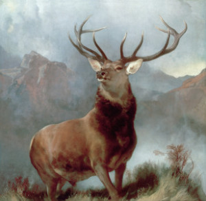 Foto auf Labeldruck - Monarch Of The Glen 1851 oder mit Eigenem Foto