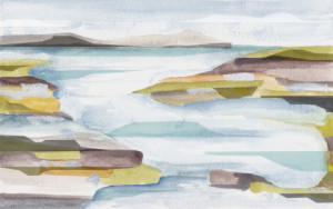 Bild auf Leinwanddruck - Inlet Shores oder mit Eigenem Foto