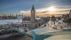 Bilder Leinwand - Landungsbrücken Hamburg Ii oder mit Eigenem Foto