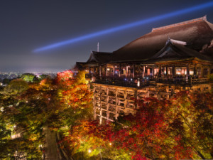 Wunschbild als Leinwand - Kiyomizudera Tempel In Kyoto Japan oder m...