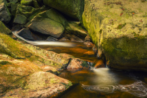 Bild auf Leinwand - Bach oder mit Eigenem Foto