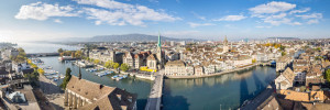 Bilder Leinwand - Zürich Stadtpanorama oder mit Eigenem Foto