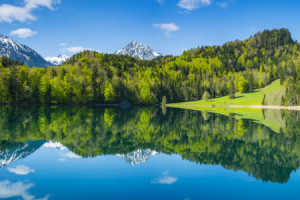 Foto Leinwand - Alatsee oder mit Eigenem Foto