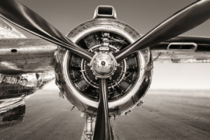 Wunschbild als Leinwand - Propeller oder mit Eigenem Foto