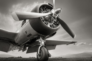 Wunschbild Leinwanddruck - Flugzeug oder mit Eigenem Foto