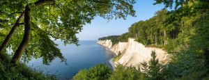 Leinwand - Hochuferweg Panorama Im Sommer oder mit Eigenem Foto