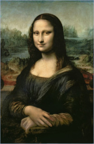 Bild auf Leinwanddruck - Mona Lisa C 1503-6 oder mit Eigenem Foto
