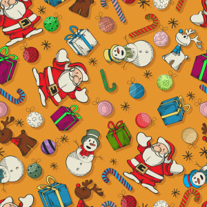 Bilder Mousepad - Weihnacht Überall oder mit Eigenem Foto