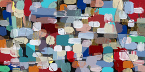 Wunschmotiv Mousepad - Bold Brush Strokes oder mit Eigenem Foto
