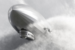Motiv auf Mousepad - Luftschiff Zeppelin Lz 126 oder mit Eigenem Foto