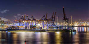 Motiv Mousepad - Hafen Hamburg oder mit Eigenem Foto
