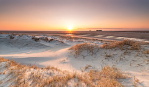 Wunschmotiv auf Mousepad - Winterlicht St Peter Ording oder mit Eig...