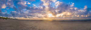 Wunschmotiv als Mousepad - Strandpanorama Von Norderney oder mit Ei...