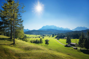 Foto auf Mousepad - Im Wallgau oder mit Eigenem Foto