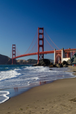 Wunschbild auf Mousepad - Golden Gate Bridge oder mit Eigenem Foto